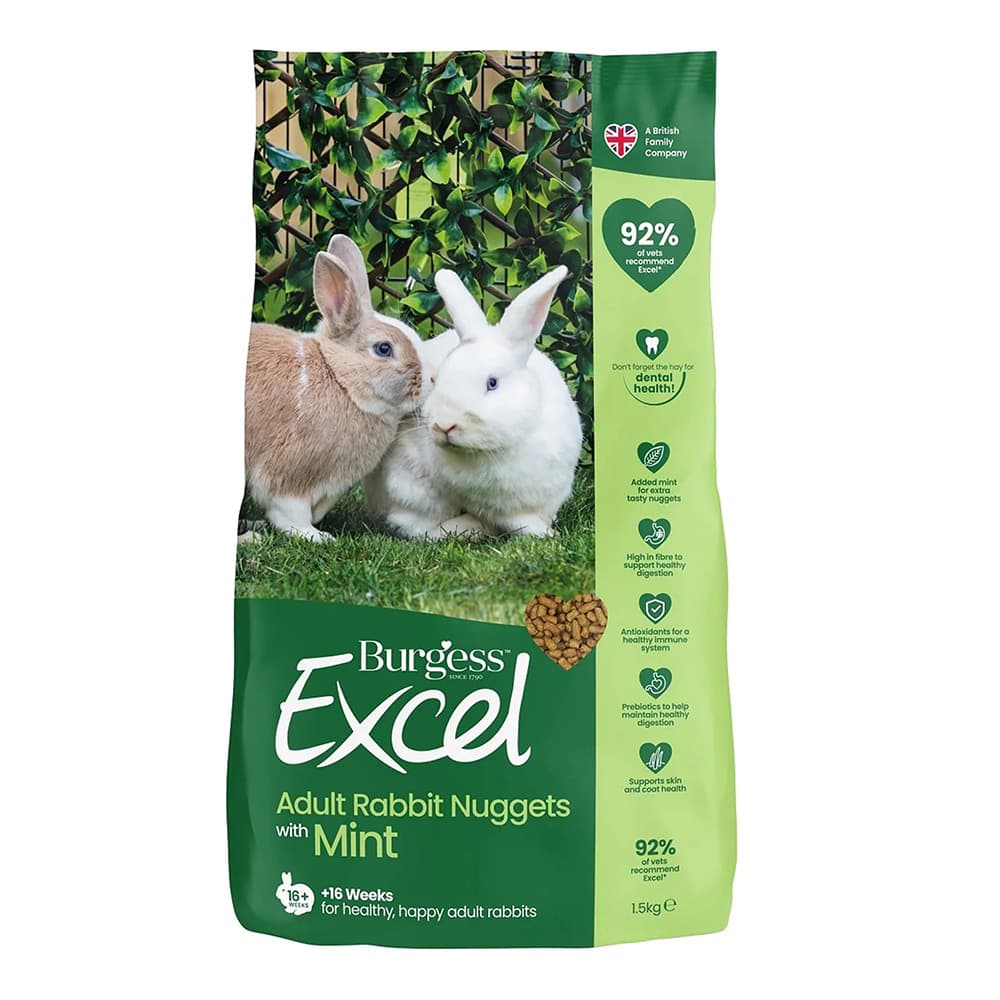 Burgess Excel Rabbit with Mint 1.5kg