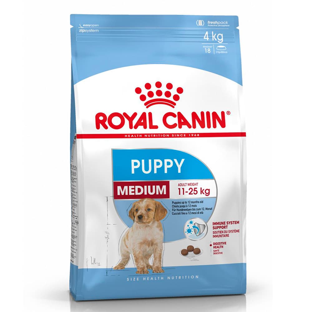 Royal Canin Medium Puppy Dry 4kg