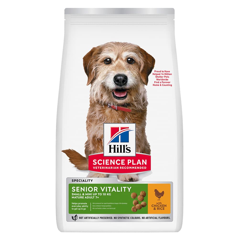 Hills Dog Senior Vitality Small & Mini 6kg