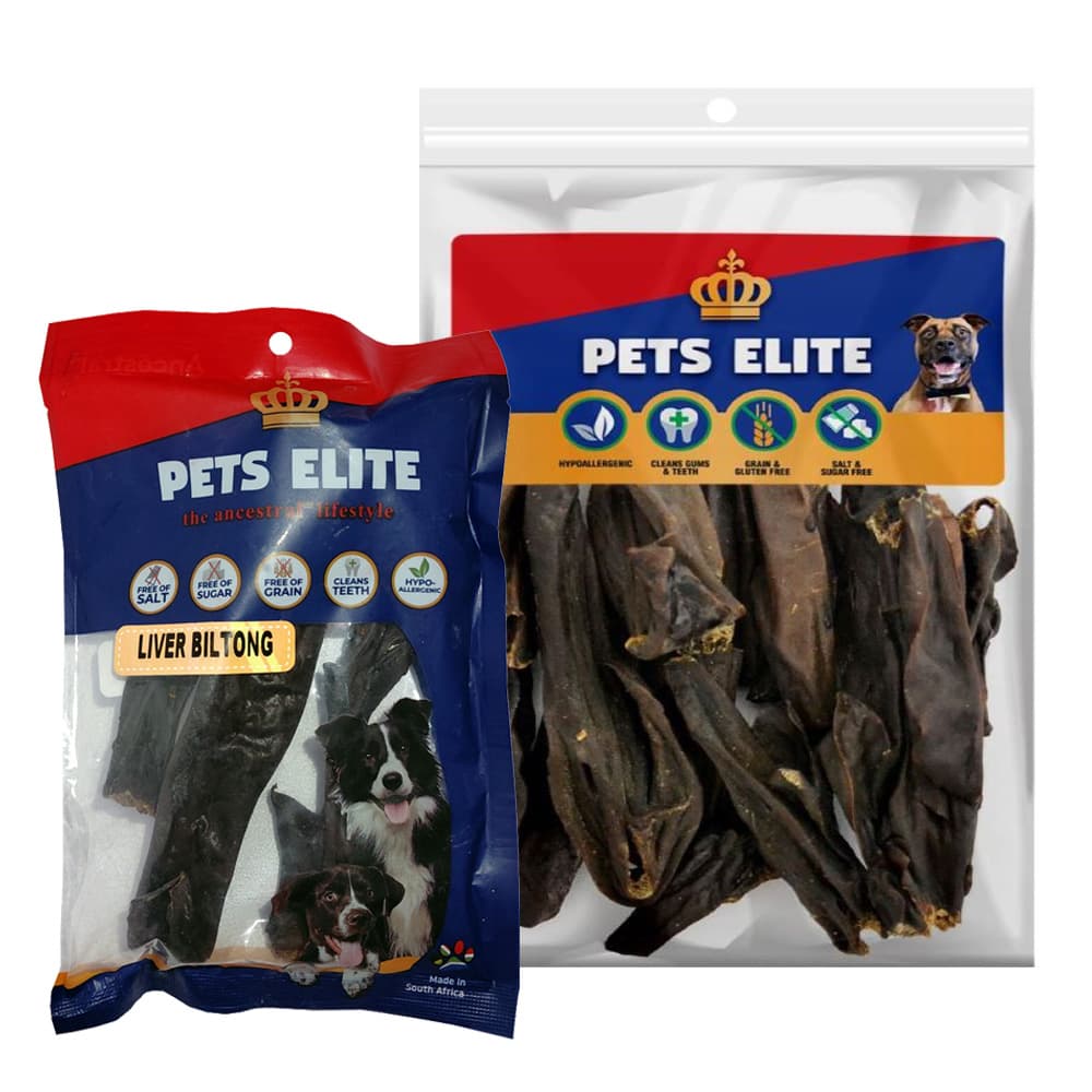 Pets Elite Liver Biltong 450g